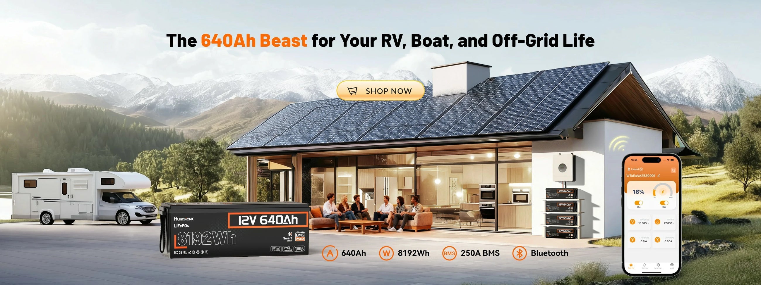 Humsienk_12V_640Ah_Bluetooth_LiFePO4_Battery