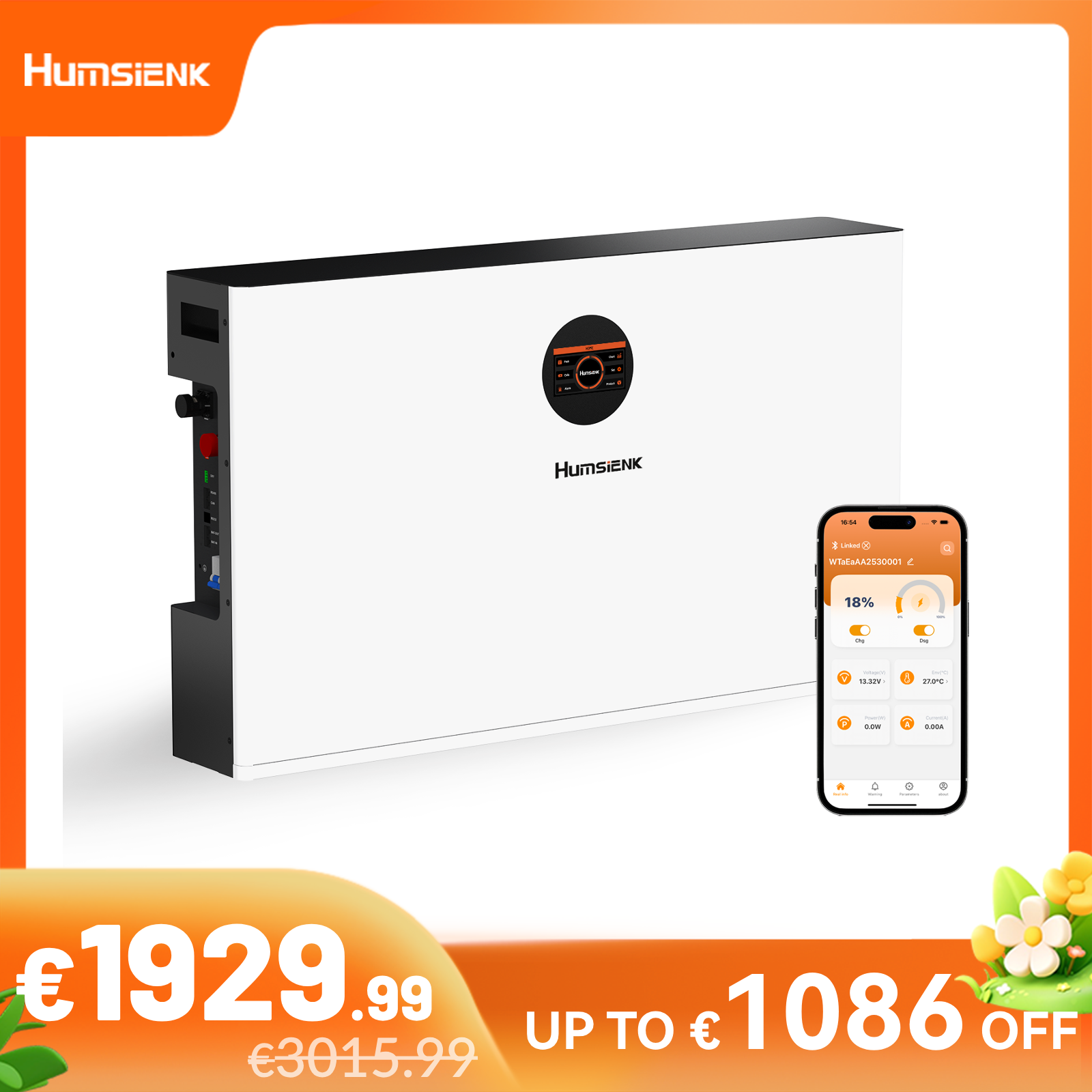 Humsienk_51.2V_400Ah_Lifepo4_Solar_Battery