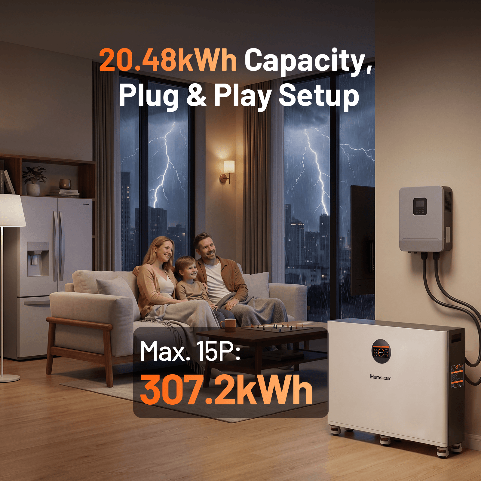 20.48kWh_capacity_Humsienk_51.2V_400Ah_LiFePO4_battery