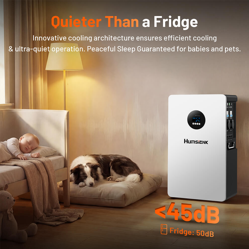 Uniwersalny system inwertera słonecznego Humsienk o mocy 5 kW do magazynowania energii w domu