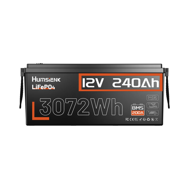 Baterie Humsienk ORIGIN 12V 200Ah LiFePO4 (100A/200A BMS)