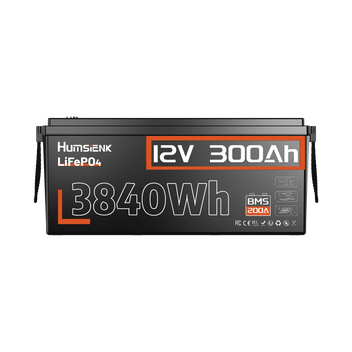 Humsienk ORIGIN 12V 300Ah LiFePO4-Akku mit 200A BMS