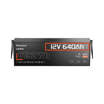 【🔥【Blitzangebot】Humsienk ORIGIN 12V 640Ah LiFePO4-Akku (Bluetooth & 250A BMS) – ECE R10-zertifiziert