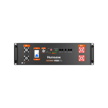Humsienk 51,2 V 100 Ah Server-Rack-Batterie (3U-Gehäuse), 5,12 kWh Notstromversorgung für Zuhause