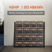 Humsienk 12V 100Ah Bluetooth LiFePO4 Battery 4S4S 20.48kWh