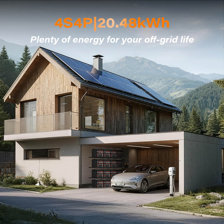 Humsienk 12V 100Ah MAX PLUS LiFePO4 Battery 20.48kWh Energy MAX