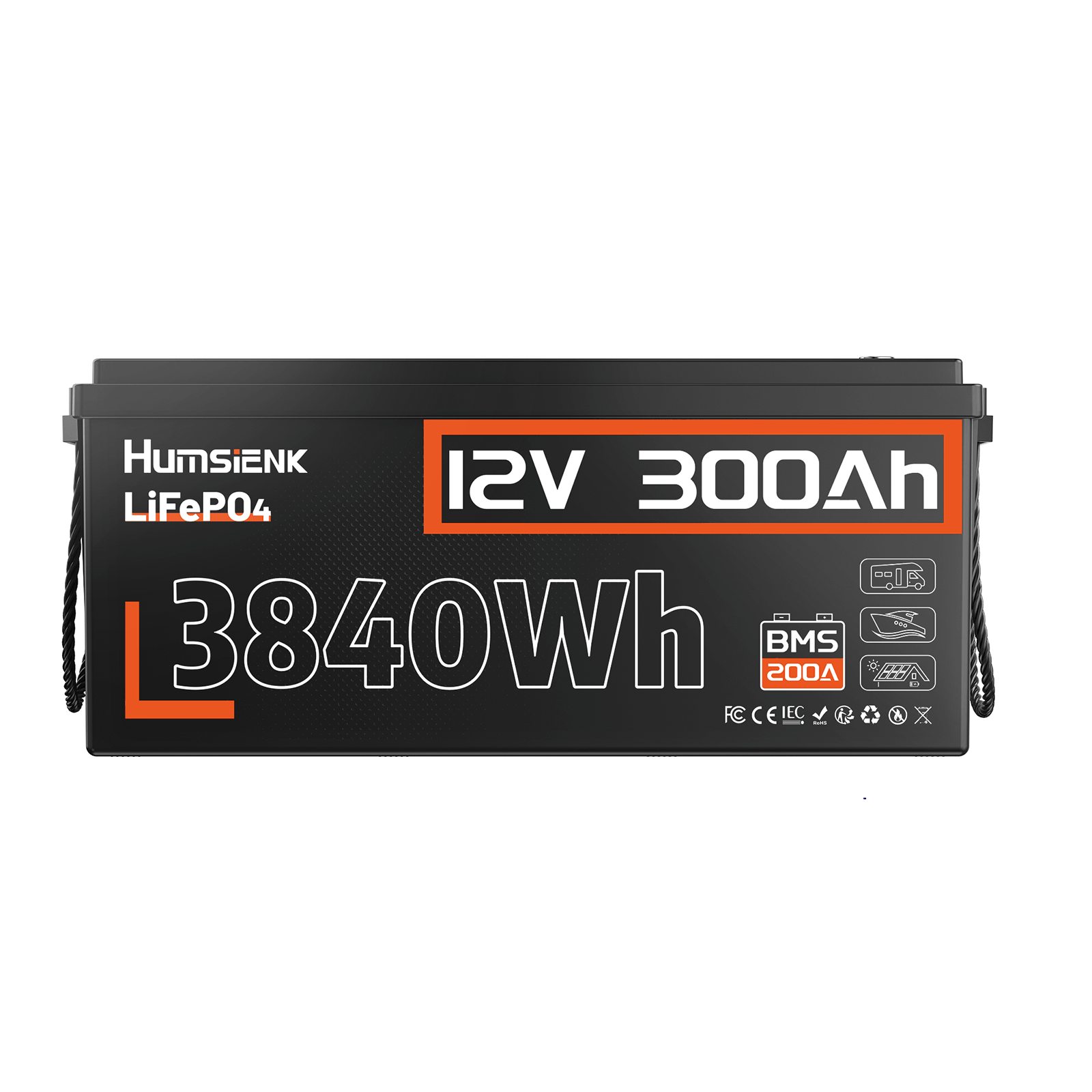 Humsienk_12V_300Ah_LiFePO4_Battery_with_200A_BMS
