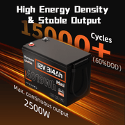Humsienk_12V_314Ah_200A_BMS_LiFePO4_Battery_with_max_2500W_output