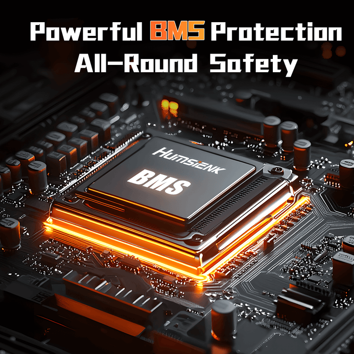 Humsienk 12V 314Ah Mini LiFePO4 Battery 100A BMS Powerful BMS Protection