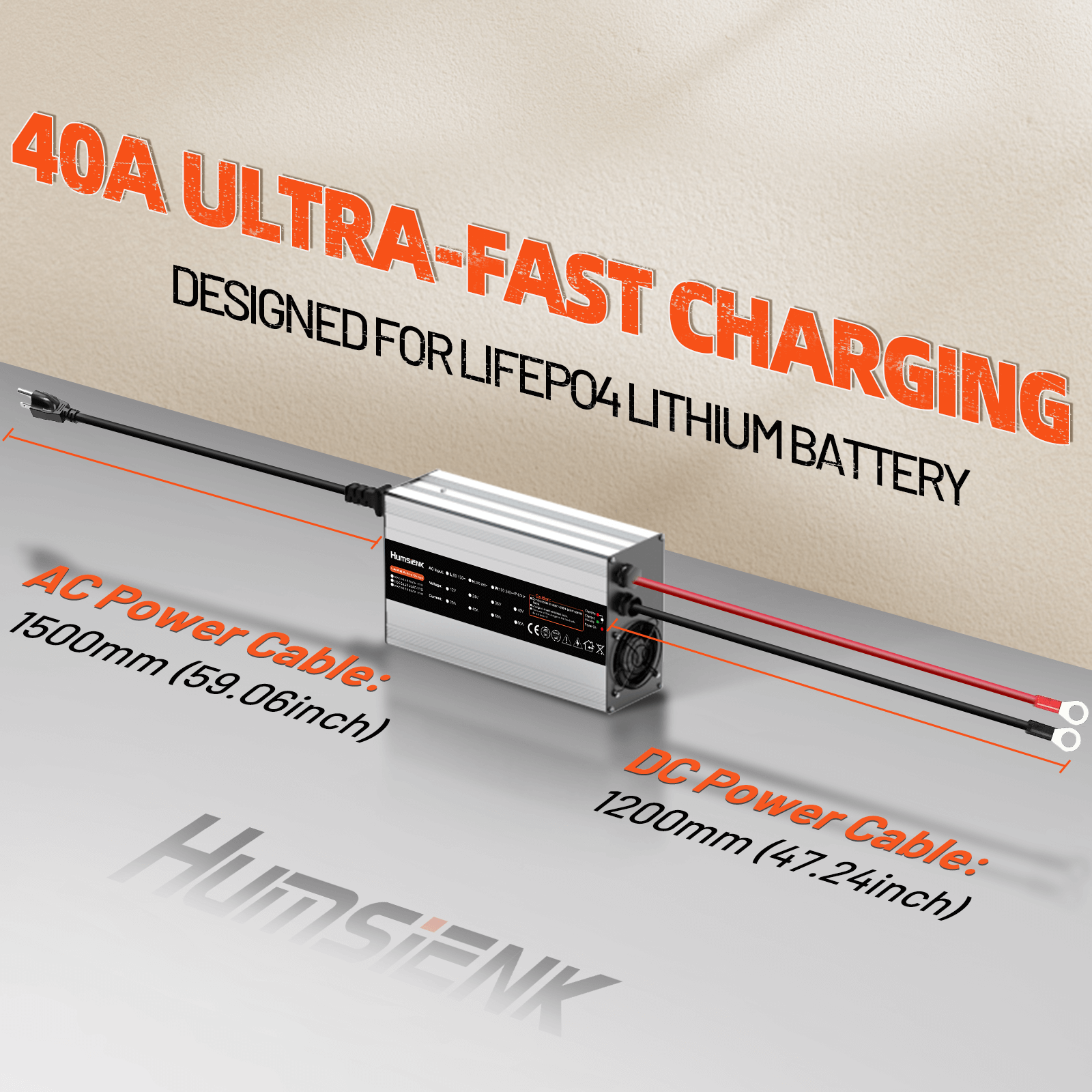 Humsienk_14.6V_40A_LiFePO4_Battery_Charger-Ultra-Fast_Charging