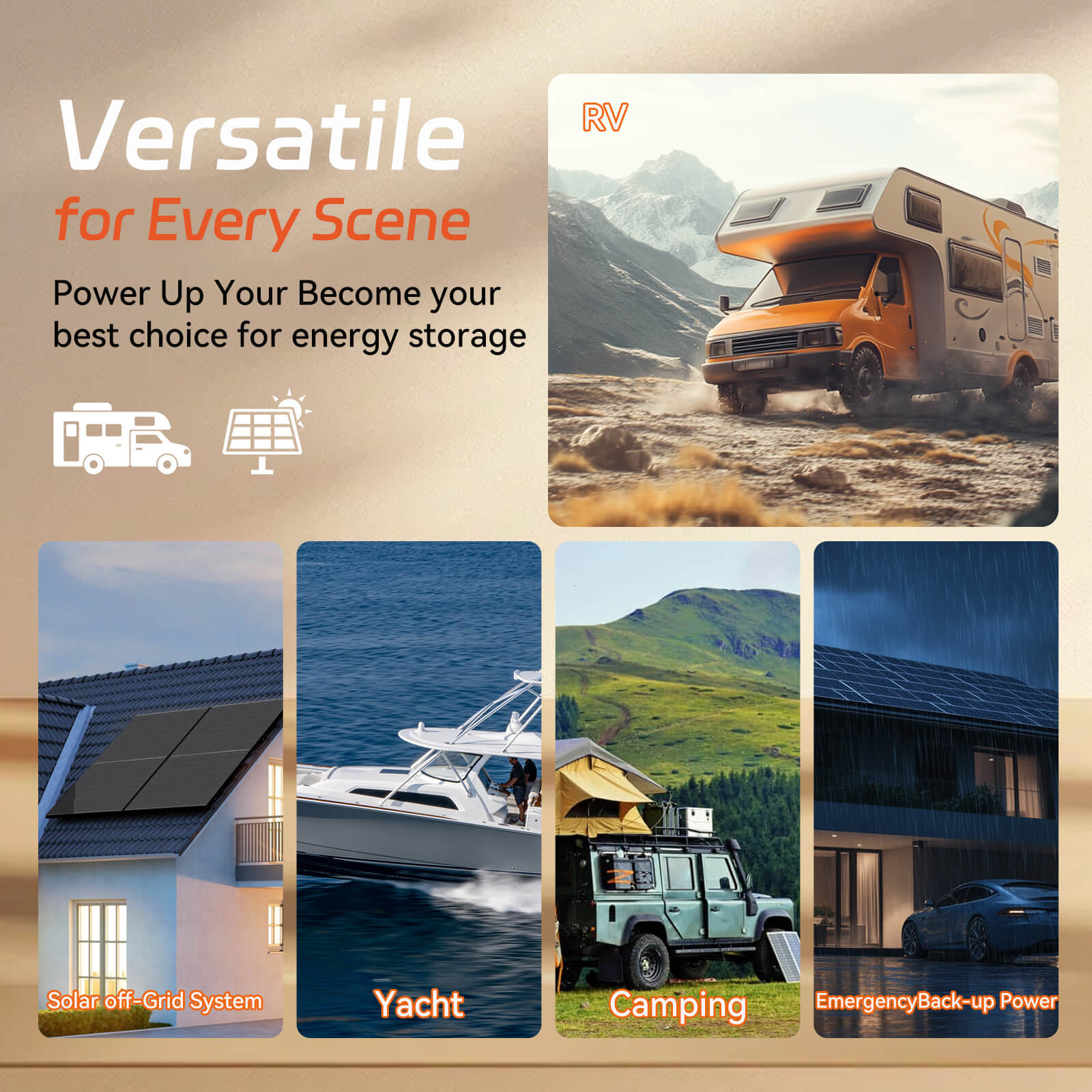 Humsienk 24V 100Ah LiFePO4 Battery ideal for versatile applications