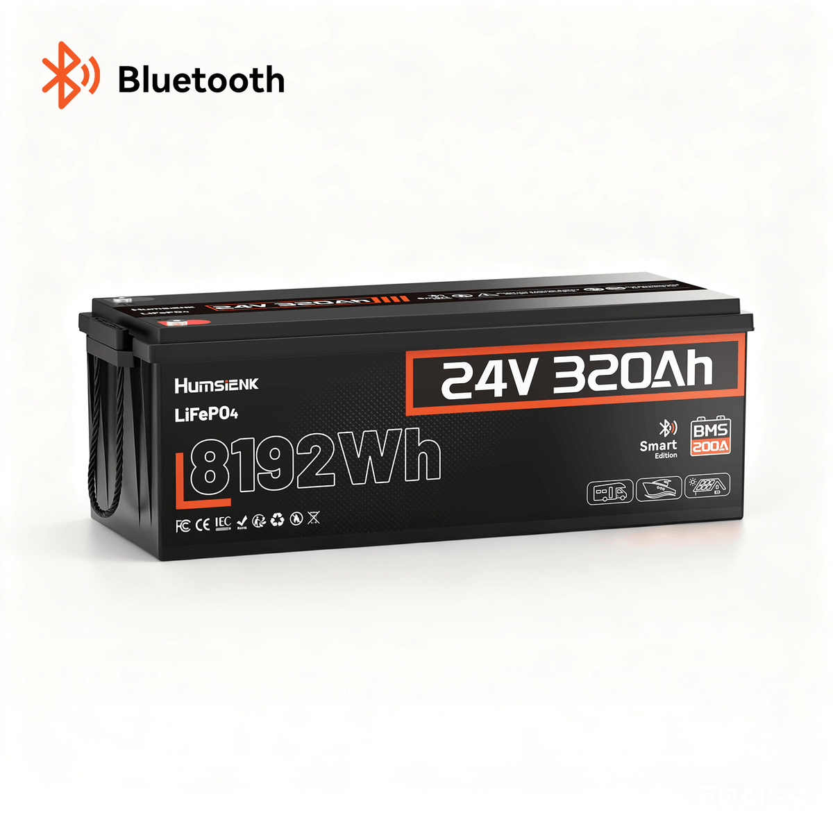 Humsienk_24V_320Ah_LiFePO4_Battery_with_1_pack
