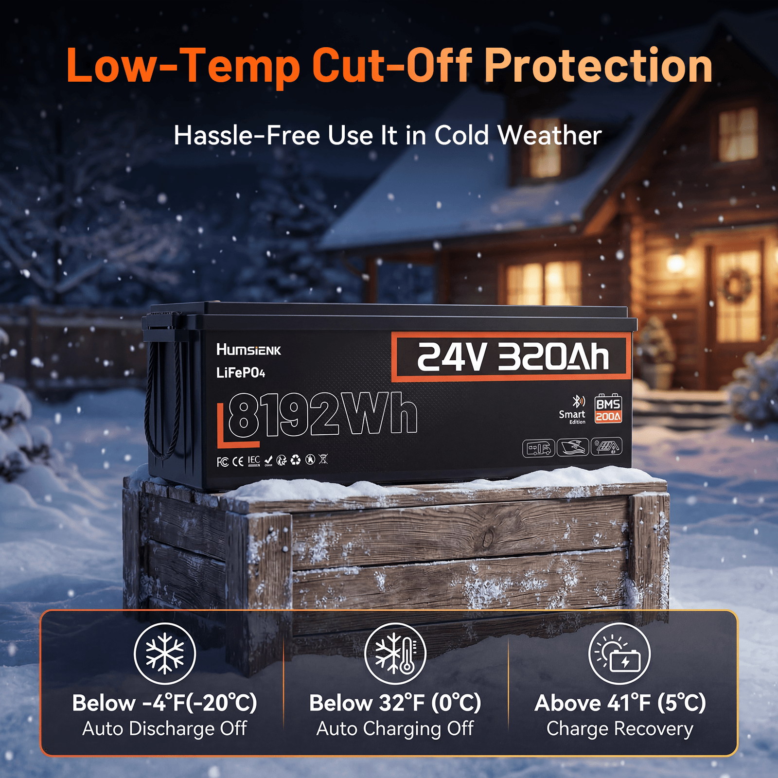 Humsienk_24V_320Ah_LiFePO4_Battery_with_wide_temperature_performance