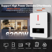 Humsienk_48V6.2KW_inverter_48V_DC_to_230V_AC_93_efficiency