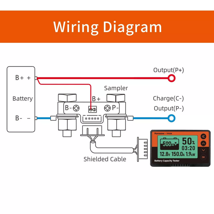 Humsienk 500A Battery Monitor Wiring Diagram
