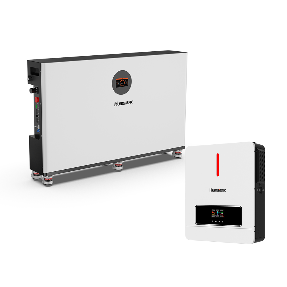 Humsienk_51.2V_400Ah_20.48kWh_Wall-Mounted_LiFePO4_Battery_with_6.2kW_Inverter