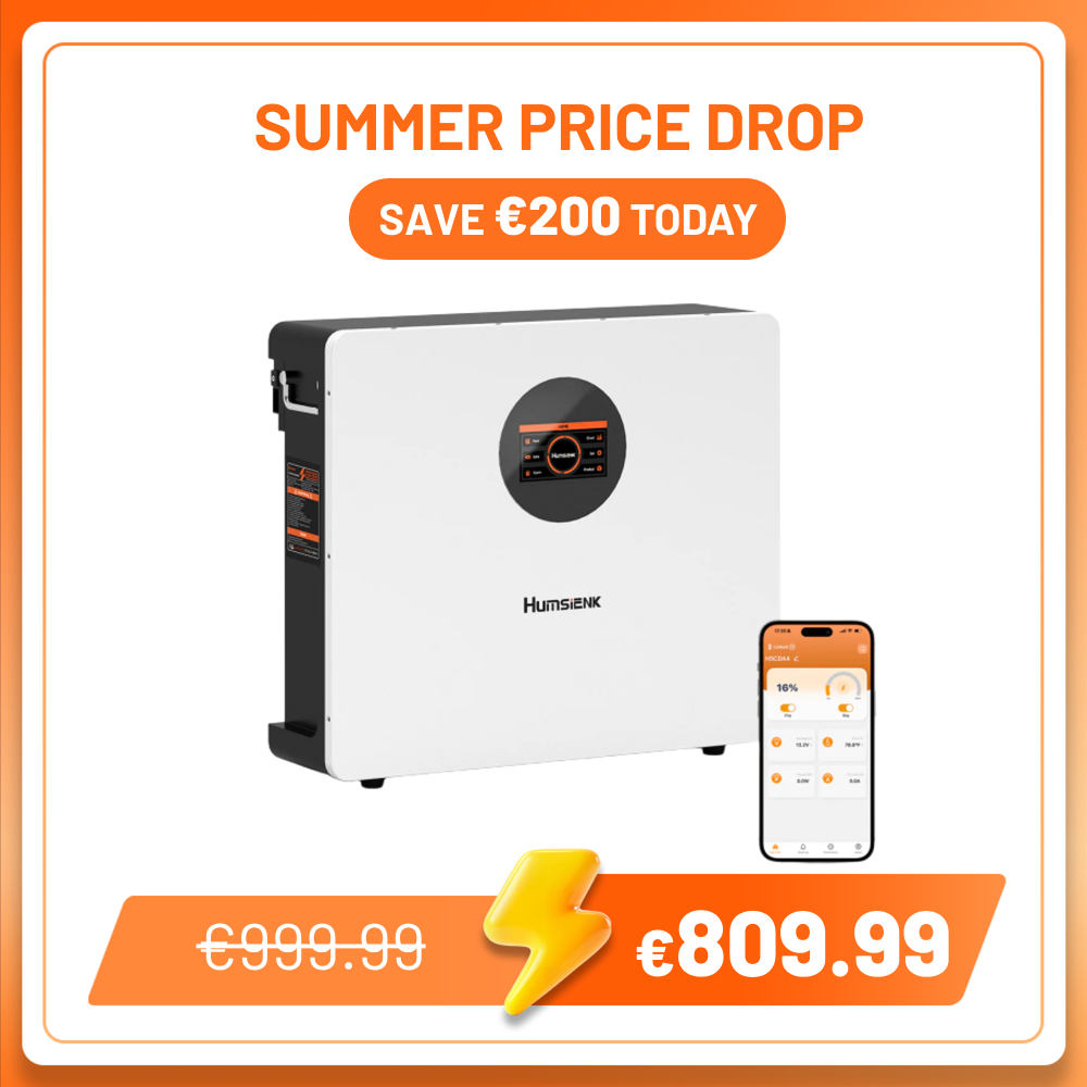 Humsienk_HAVEN_51_2V_100Ah_LiFePO4_Solar_Battery_5.12kWh_Wall-Mounted_Home_Battery_Storage