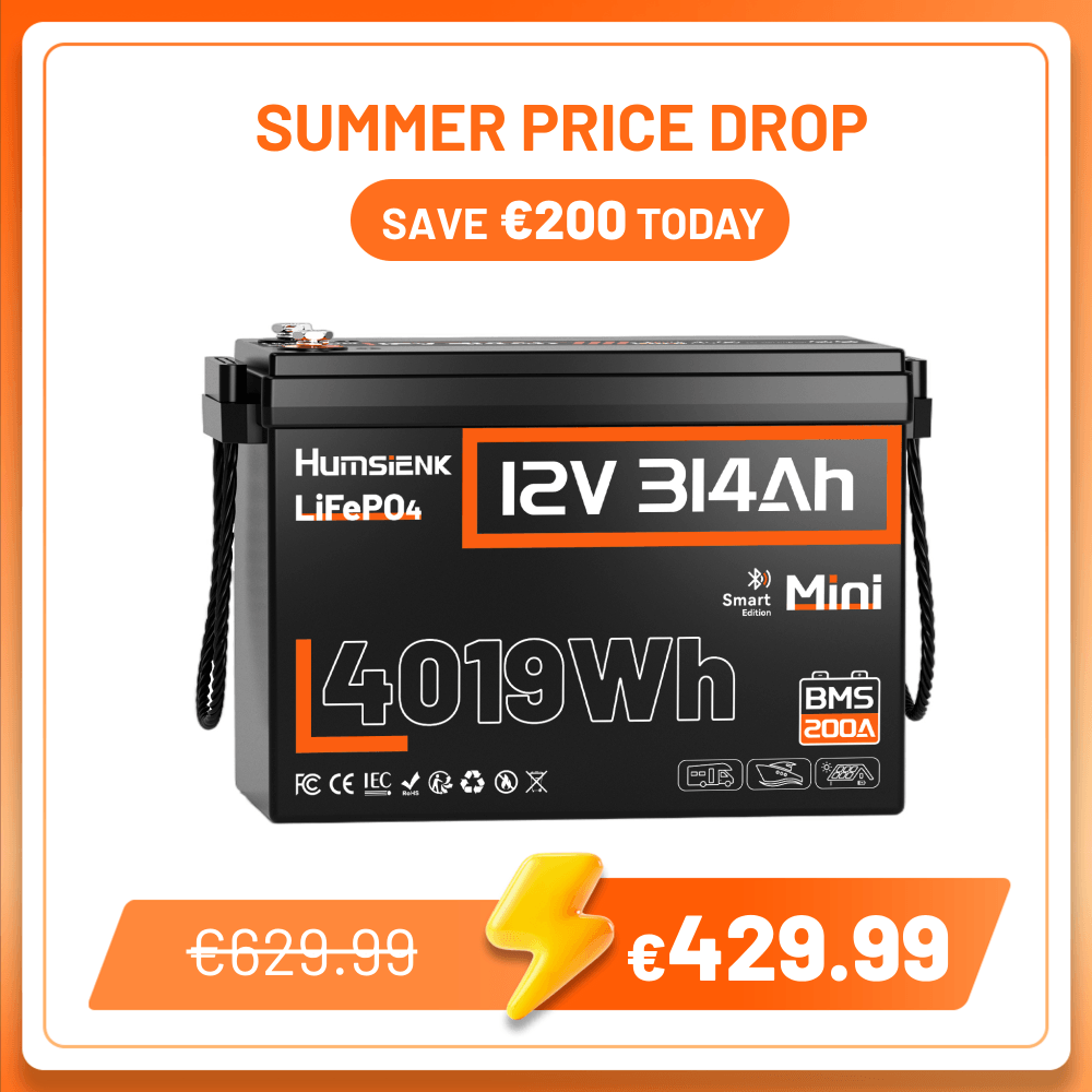 Humsienk_ORIGIN_12V_314Ah_Mini_LiFePO4_Battery_Bluetooth