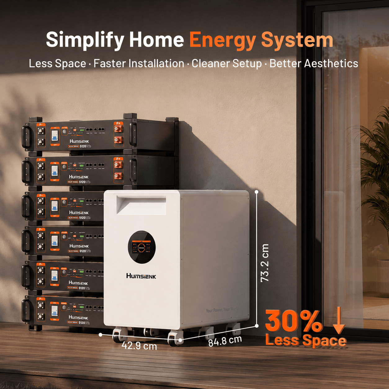 humsienk-haven-48v-628ah-32kwh-space-saving-home-energy-system